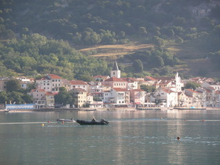 Fototapeta premium A summer morning in Baška, Croatia