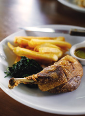 Duck Breast in Orange Sauce