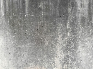 Old black wall and dirty