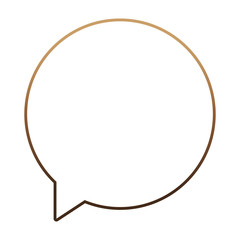 speech bubble icon over white background vector illustration