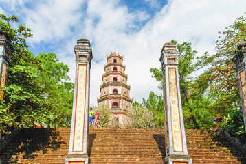 Thien Mu Pagoda, Celestial Lady Pagoda, Hue, Vietnam