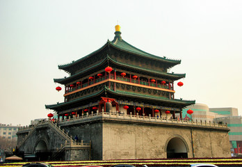 Fototapeta na wymiar Xian Bell tower