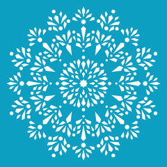 Christmas Snowflake Crystal