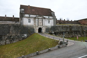 Fototapeta na wymiar Citadel of Besancon – France.