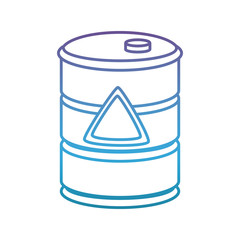oil can icon over white background vector illustration