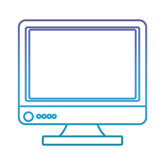 computer icon over white background vector illustration