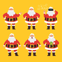 set of Santa Claus