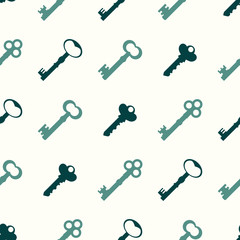 Seamless pattern with keys  for your design