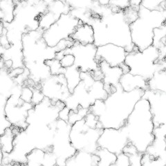 Vector marble texture design seamless pattern, black and white marbling surface, modern luxurious background