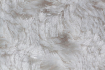 Fototapeta na wymiar Fine white fur texture background