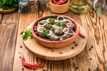 Traditional Georgian cuisine, sausage