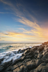 Beautiful seascape nature.