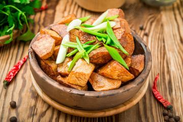 baked potato with rosemary