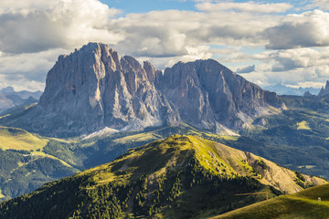 Fototapeta premium Sassolungo-sassopiatto
