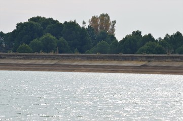 Embalse San Bartolome Cinco Villas Aragon España