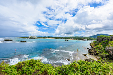 万座毛周辺の沖縄の海