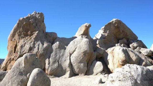 The famous and beautiful Eagle Rock in PCT Trail, Warner Springs, California, United States