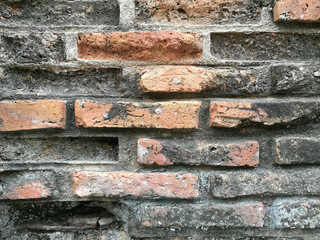 cement and old brick background and texture