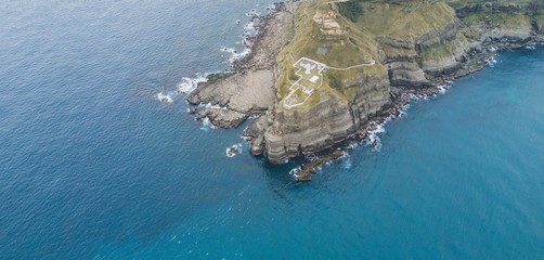 Bi Tou Jiao Lighthouse in Taipei, Taiwan