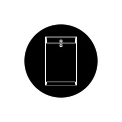 Envelope document vector icon