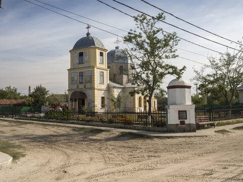Orthodoxe Kirche in Rumänien (Donaudelta- Sank Georg). 