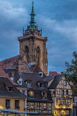 Old city of Colmar, the capital of Alsatian wine, Haut-Rhin, France