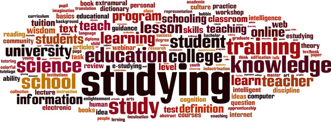 Studying word cloud