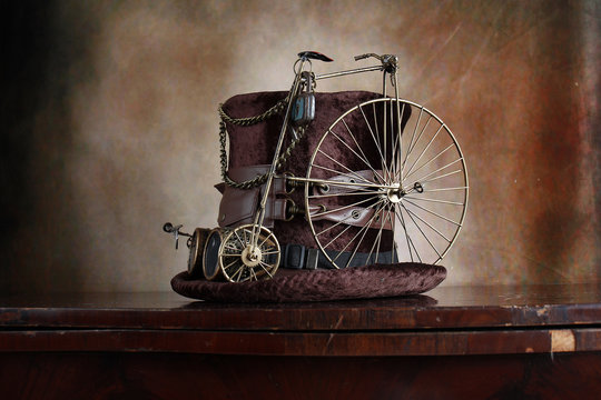 Steampunk ciclista fine 800