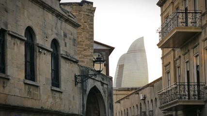 Baku Altstadt Herbst 7