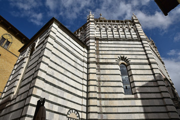 Baptit&egrave;re de la piazza del Duomo &agrave; Pistoia, Italie