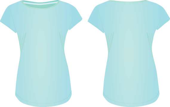 Women t shirt. vector illustration