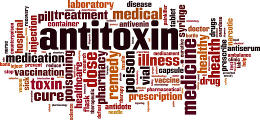Antitoxin word cloud