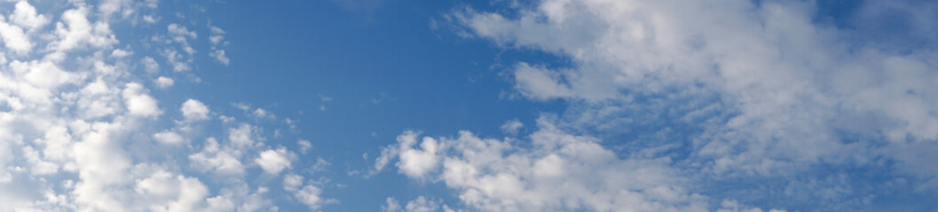 Obraz premium panorama błękitne niebo chmury