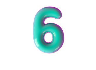 Alphabet and numbers 