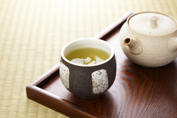 お茶と畳