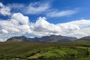 Fototapeta na wymiar Cuillin, Isle of Skye, Scotland
