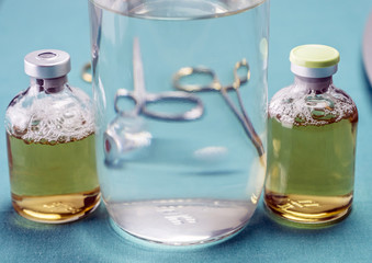  Several Vials In Laboratory, Conceptual Image 