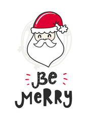 Christmas vector poster
