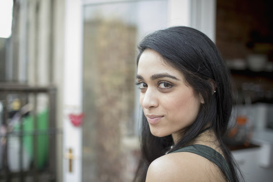 Portrait of a young woman