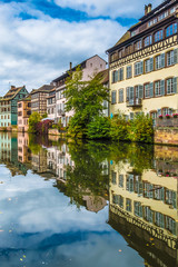 Obraz premium La Petite France, Strasbourg, Alsace, France