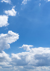 cloudscape and blue sky for backgrounds