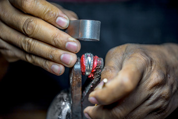 precious stones processing