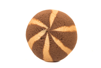 striped cookies isolated