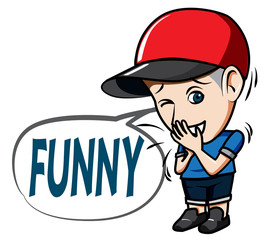 The character Man wearing hat