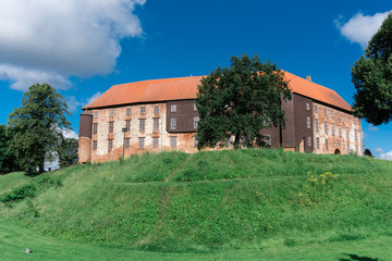 Fototapeta na wymiar Koldinghus castle of Kolding in Denmark