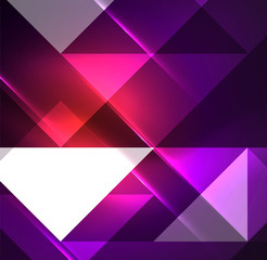 Fototapeta premium Cosmic electric background with shiny glowing plexus electricity impulses