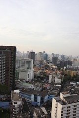 Fototapeta na wymiar バンコク都会の景色