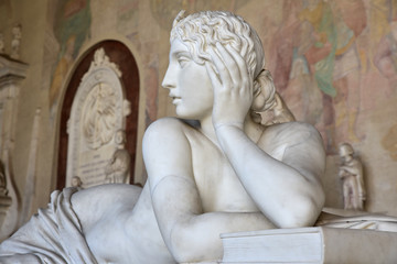 Odalisque au Camposanto à Pise en Toscane, Italie