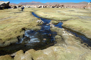 Ruisseau et plaine
