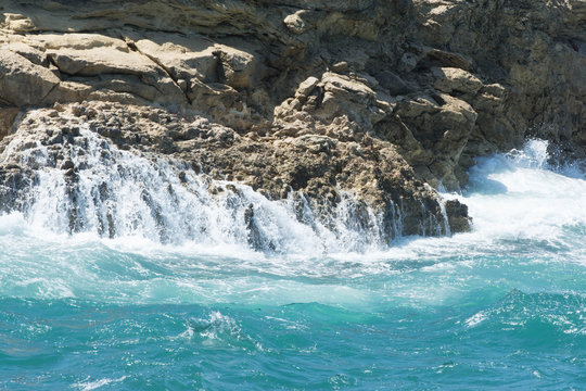 Coastline of Rhodos, Greece